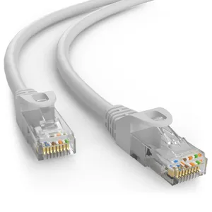 כבל רשת מסוכך אפור CAT6 0.5M