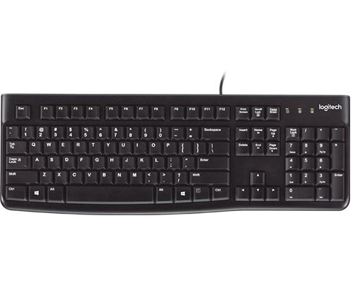 מקלדת חוטית Logitech USB K120
