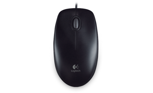 עכבר חוטי Logitech B100 Optical