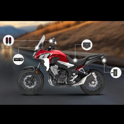 מצלמת דרך לאופנוע דו כיוונית ברזולוציה INNOVV RC6 2K