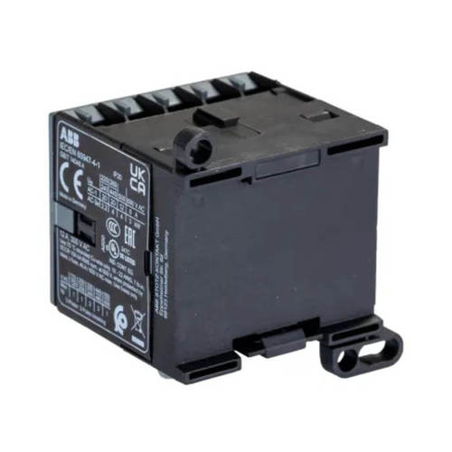 מגען מיני גרמני ABB B-6-40 230V עם 4 מגעי כח פתוחים 4NO