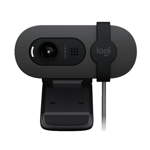 מצלמת רשת Logitech BRIO 100 - בצבע גרפיט