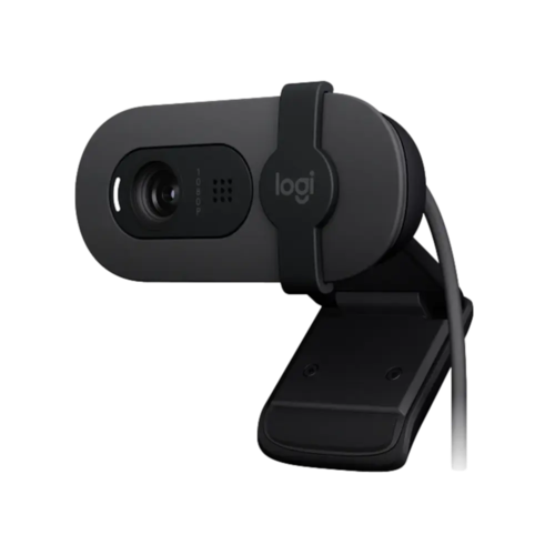 מצלמת רשת Logitech BRIO 100 - בצבע גרפיט