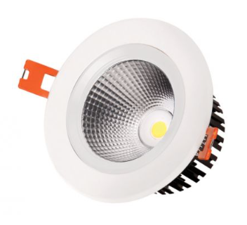 פאנל FLEX COB לד עגול שקוע תקרה