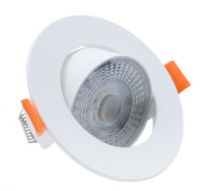 פאנל ORION 7W לד עגול שקוע תקרה מתכונן- גוון אור משתנה
