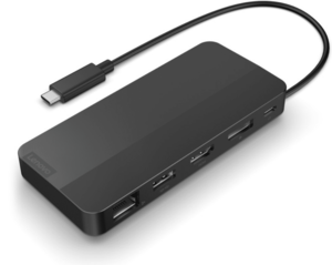 תחנת עגינה LENOVO USB-C Dock Dual Display (with Adapter)
