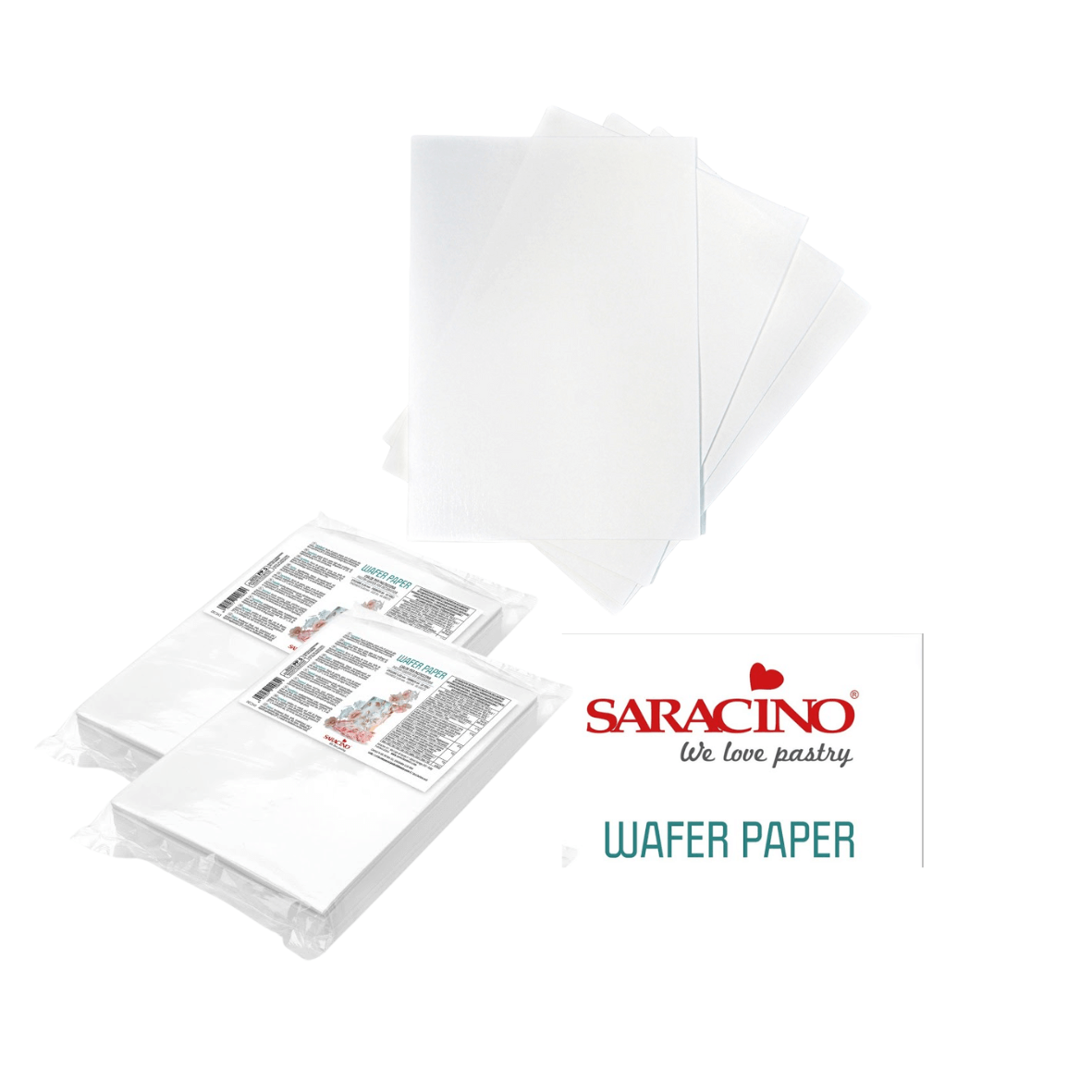 WAFER PAPER  דפי אורז 5 יחידות