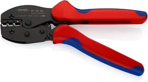 צבת לחיצה לוחץ נעלי כבל ומחברים מבודדים 0.5-6 Knipex קניפקס