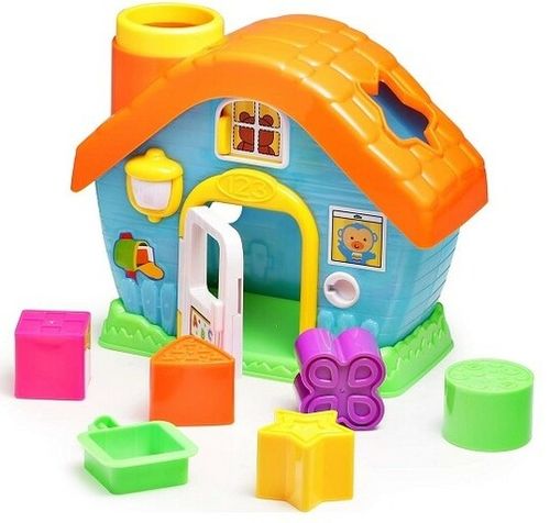 בית התאם צורות הנדסיות - צעצוע התפתחותי ומלמד