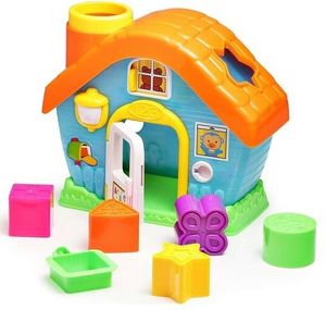 בית התאם צורות הנדסיות - צעצוע התפתחותי ומלמד