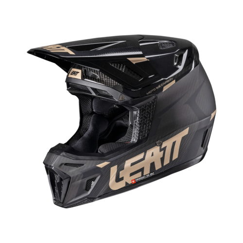 קסדת ליט קרבון כולל משקפי אבק - LEATT MOTO 9.5 HELMET CARBON V26