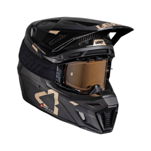 קסדת ליט קרבון כולל משקפי אבק - LEATT MOTO 9.5 HELMET CARBON V26