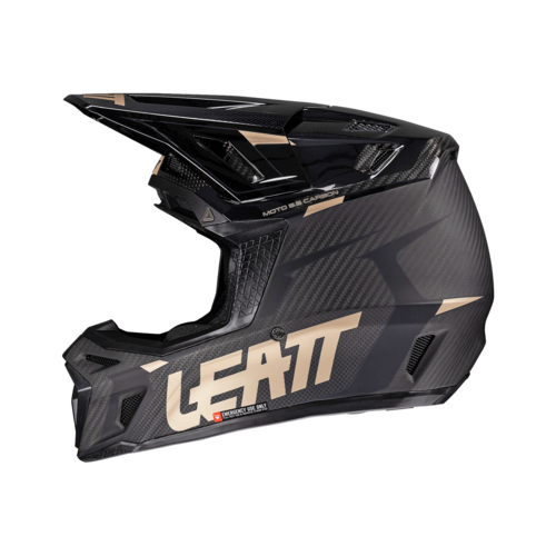 קסדת ליט קרבון כולל משקפי אבק - LEATT MOTO 9.5 HELMET CARBON V26