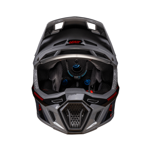 קסדת ליט 8.5 אפור כולל משקפי אבק מתנה -LEATT MOTO 8.5 HELMET V26