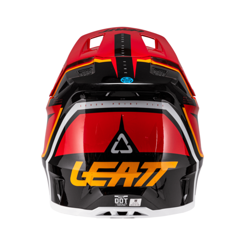 קסדת ליט 7.5 כולל משקפי אבק אדום - LEATT MOTO 7.5 HELMET V26