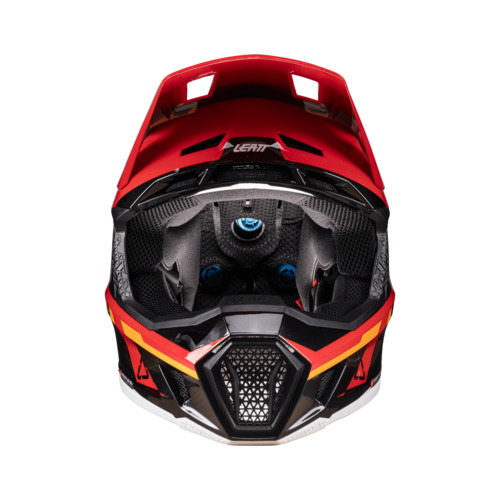 קסדת ליט 7.5 כולל משקפי אבק אדום - LEATT MOTO 7.5 HELMET V26