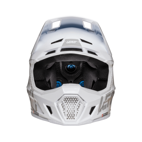 קסדת ליט 7.5 כולל משקפי אבק לבן - LEATT MOTO 7.5 HELMET V26