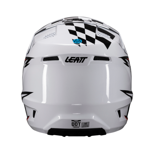 קסדת שטח + משקפי אבק ליט 3.5 לבן - LEATT MOTO 3.5 HELMET KIT V26