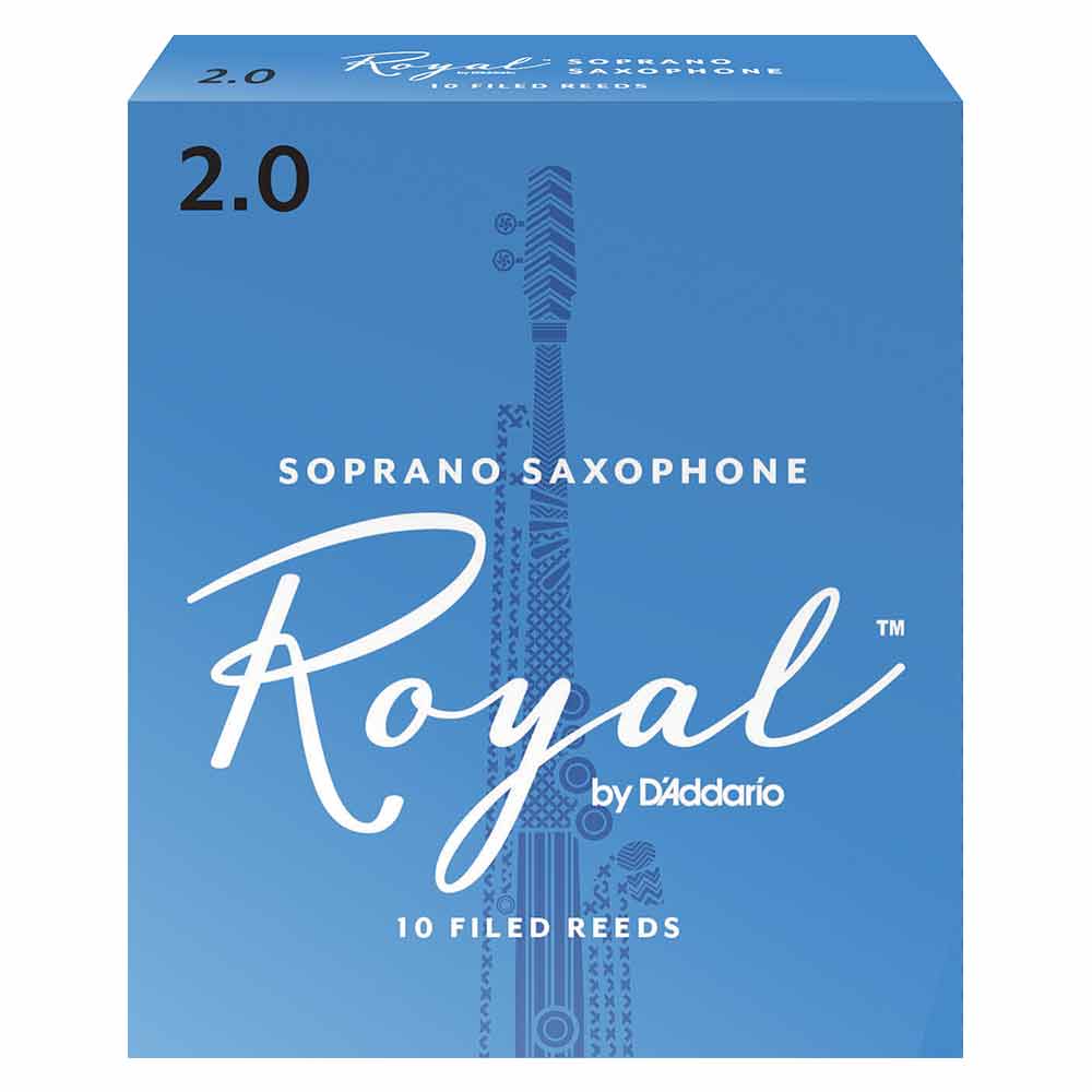 Rico Soprano Saxophone Reeds filed