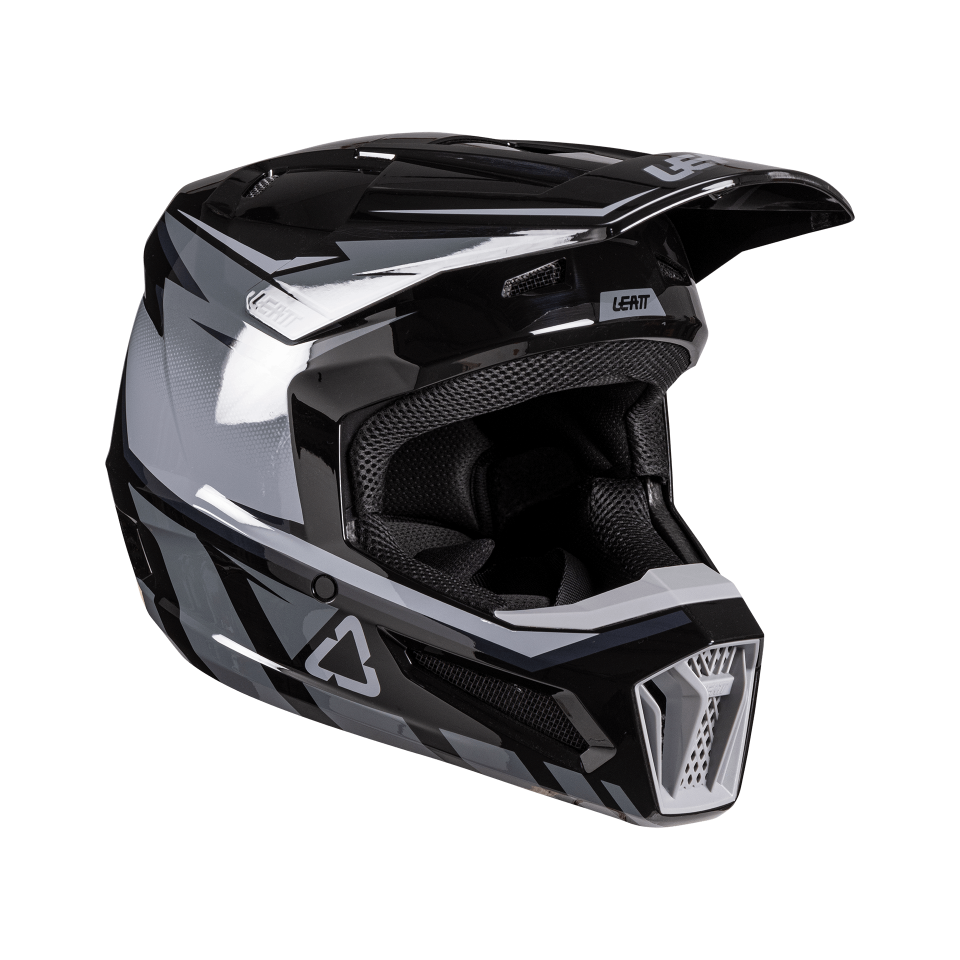קסדת ליט אפור - LEATT MOTO 2.5 V26