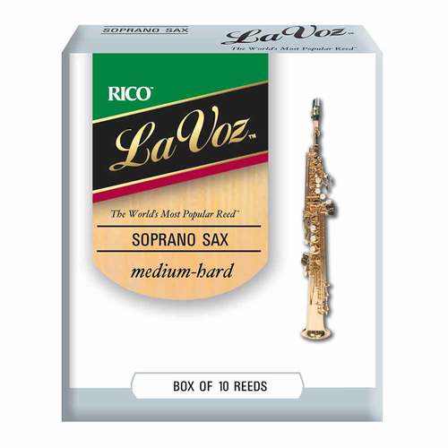 Rico La Voz Soprano Saxophone Medium-Hard Strength Reeds