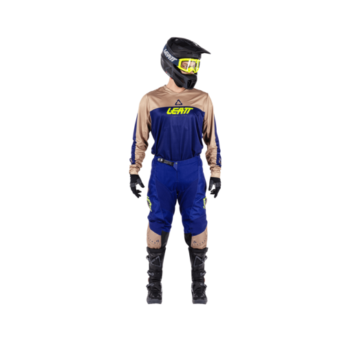 חליפת ליט 3.5 חום / כחול - LEATT MOTO 3.5  RIDE V26 