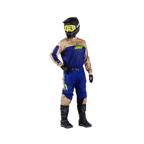 חליפת ליט 3.5 חום / כחול - LEATT MOTO 3.5  RIDE V26 
