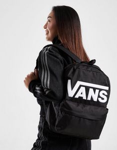 תיקי גב מדהים מסדרת Vans Old Skool Backpack - שחור לבן