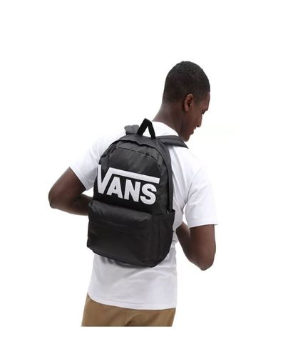  תיקי גב מדהים מסדרת Vans Old Skool Backpack - שחור לבן