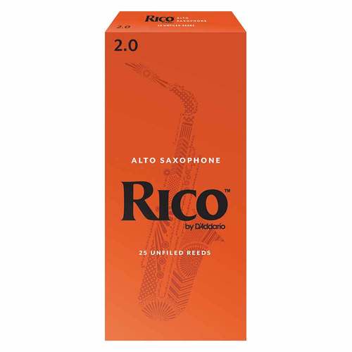 Rico RJA2520 unfiled Reeds - 25 pack