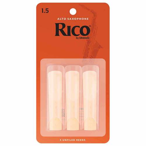 Rico RJA315 unfiled Reeds - 3 pack