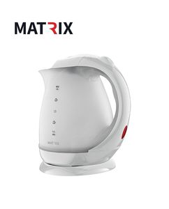 קומקום חשמלי לבן "יוסטון" MATRIX