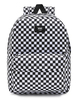 תיקי גב מדהים מסדרת VANS OLD SKOOL CHECK BACKPACK WHITE BLACK
