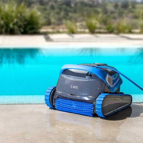 רובוט מקצועי לניקוי בריכות דגם S400 דולפין