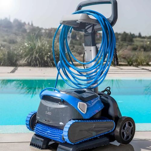 רובוט מקצועי לניקוי בריכות דגם S400 דולפין