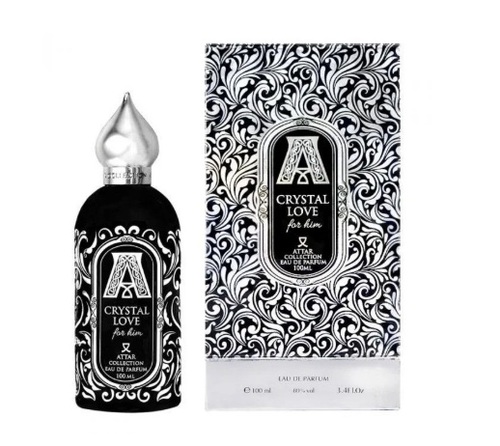 בושם לגבר Attar Collection Crystal Love For Him EDP 100ml