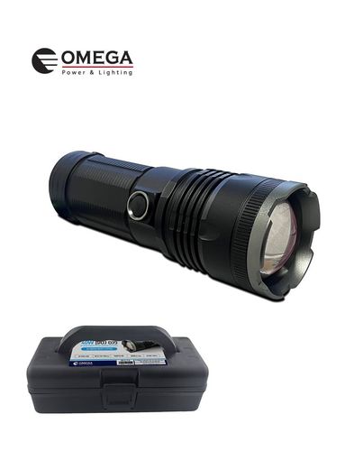 פנס נטען 4 מצבי תאורה OMEGA 