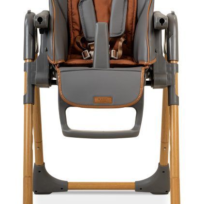כסא אוכל  לתינוק ולילד BÉBÉ דגם woody אפור עץ