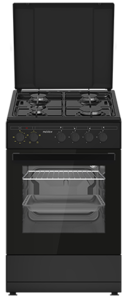 תנור אפייה משולב כיריים PROVIEW PFSO50-BK 
