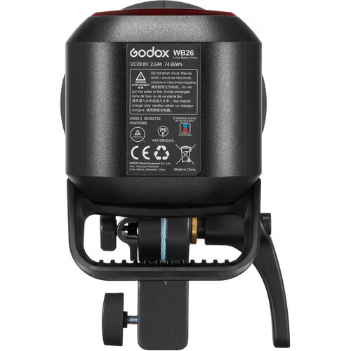 Godox AD600Pro II All-in-One Outdoor Flash פלאש סוללה