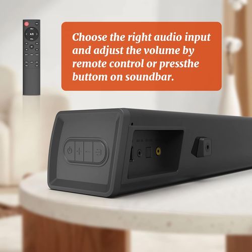 Karaoke Bestisan Soundbar לטלוויזיה עם 2 מיקרופונים אלחוטיים למבוגרים וילדים.