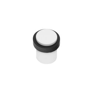 מעצור דלת ריצפתי LB10D  סדרת Basics - לבן מט