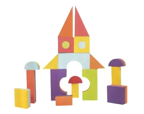 קוביות ספוג ענקיות צבעוניות - 20 יח'