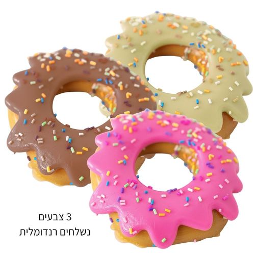 סקווישי מוש מיז mushmeez הכי רכים, הכי כיפיים - דונאט (מגוון צבעים)