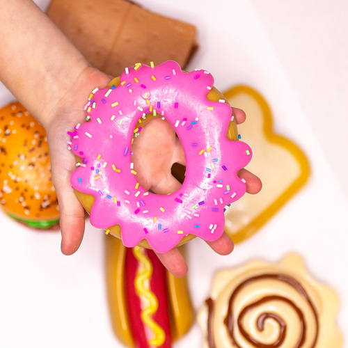 סקווישי מוש מיז mushmeez הכי רכים, הכי כיפיים - דונאט (מגוון צבעים)