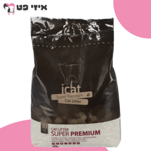 איי קט חול מתגבש לחתול 10 ק"ג iCat