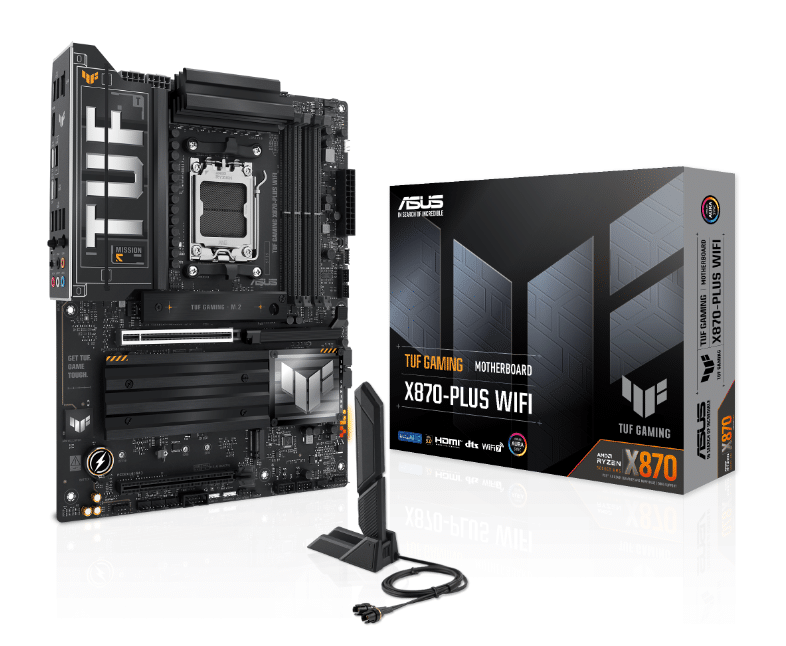 לוח אם Asus TUF GAMING X870-PLUS WiFi 7 Socket AMD AM5 / DDR5 