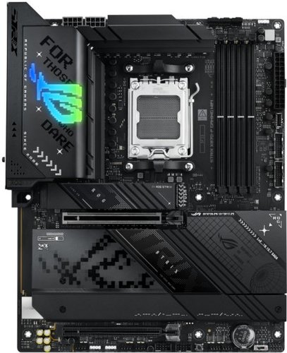 לוח אם מתקדם Asus ROG STRIX X870-F עם חיבורים מהירים ותושבת AM5