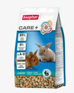מזון Beaphar CARE+ לגורי ארנבים 1.5 ק"ג  ביאפר | מולי חיות מחמד