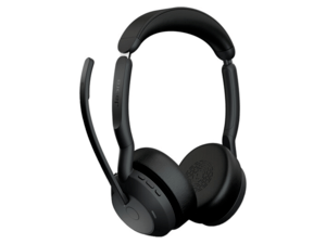 אוזניות אלחוטיות Jabra Evolve2 55 Link380a MS Stereo